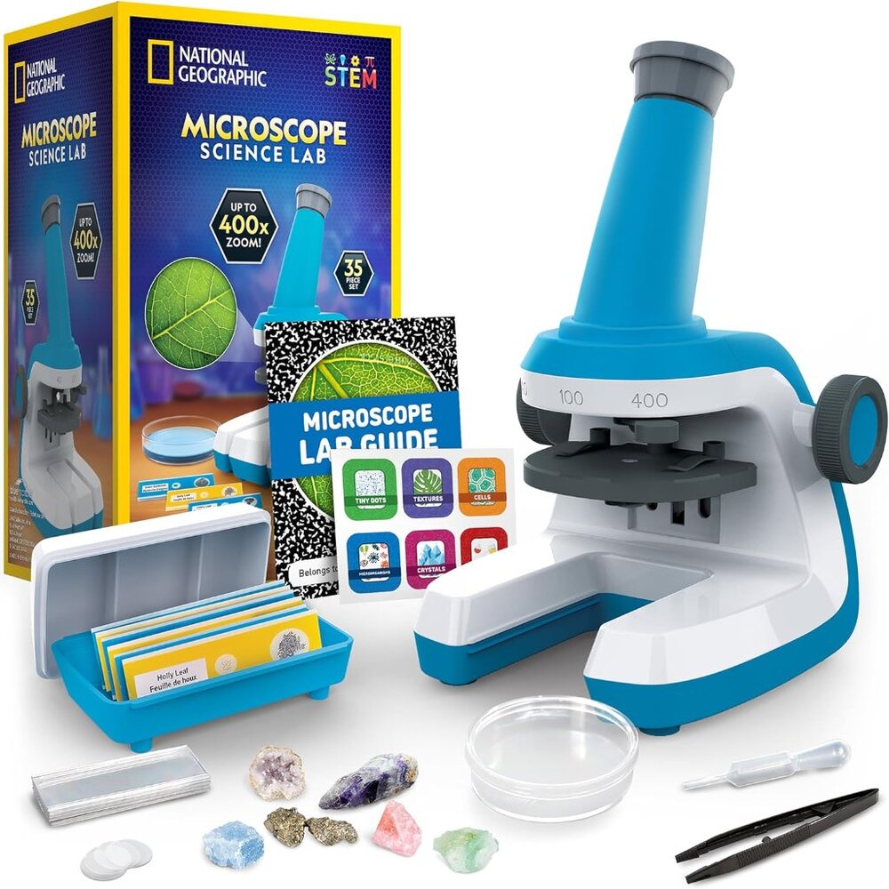 National Geographic Microscope for Kids - Science Kit- New In the Box